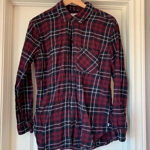 Garage Plaid Boyfriend Flannel (US M)